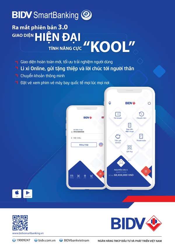 Tặng iPhone X, hoàn tiền khi dùng QR Pay khi dùng BIDV SmartBanking - ảnh 1