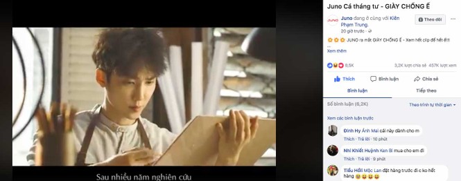 Phái đẹp phát cuồng vì siêu phẩm 'giày chống ế' của Juno - ảnh 1