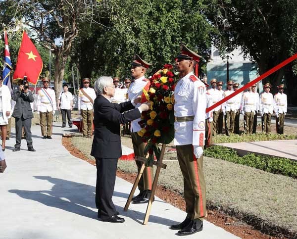Hình ảnh về chuyến thăm Cuba của Tổng Bí thư Nguyễn Phú Trọng - ảnh 2