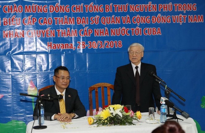 Hình ảnh về chuyến thăm Cuba của Tổng Bí thư Nguyễn Phú Trọng - ảnh 5
