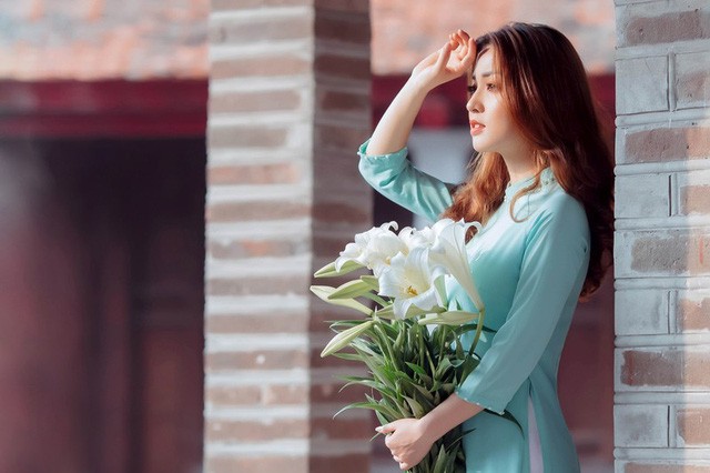 Đôi mắt nâu 'hút hồn' của thiếu nữ Thái Nguyên - ảnh 7