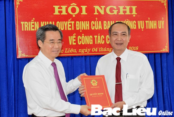 Nhân sự mới TPHCM, Bạc Liêu, Quảng Ninh, Sơn La, Bắc Ninh - ảnh 3