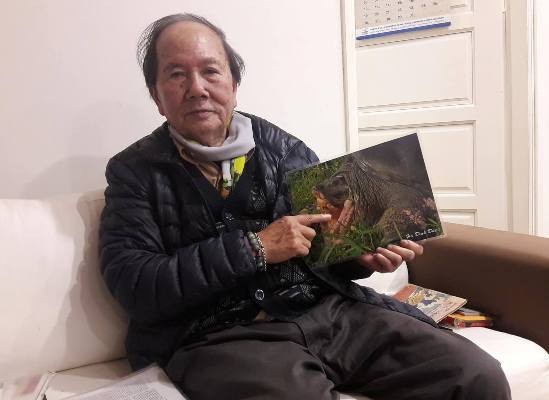 Chưa thể khẳng định rùa hồ Xuân Khanh là 'hậu bối' của rùa hồ Gươm - ảnh 1