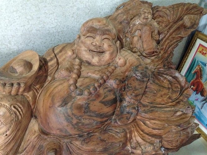 Đào được khúc gỗ sưa quý hiếm ở vuông tôm, giá 1,5 tỷ chưa bán - ảnh 3