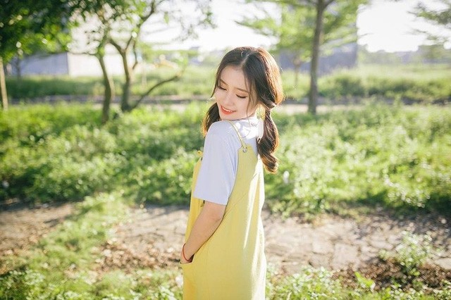 Nữ sinh xứ Nghệ xinh đẹp, hát hay, mê dân ca ví giặm - ảnh 7