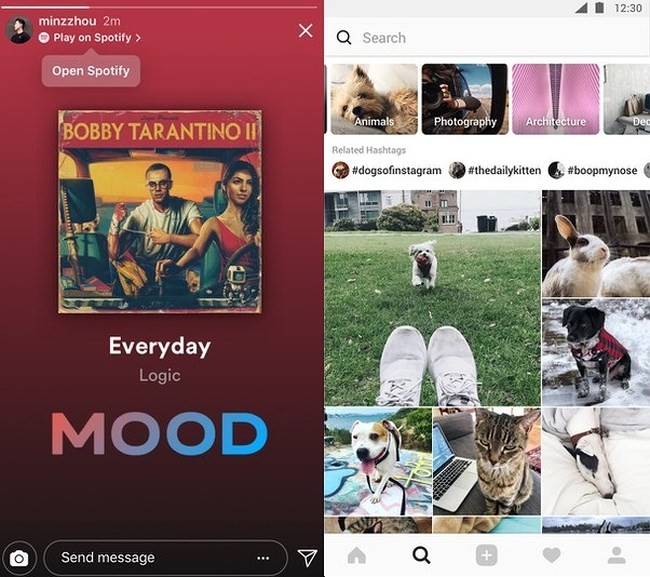 Mark Zuckerberg trình diễn các tính năng mới trên Messenger và Instagr - ảnh 1