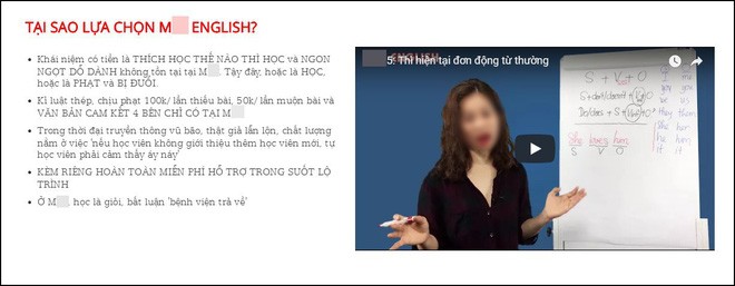 Cam kết quy ra tiền ở Trung tâm có cô giáo chửi học viên 'mặt lợn' - ảnh 2