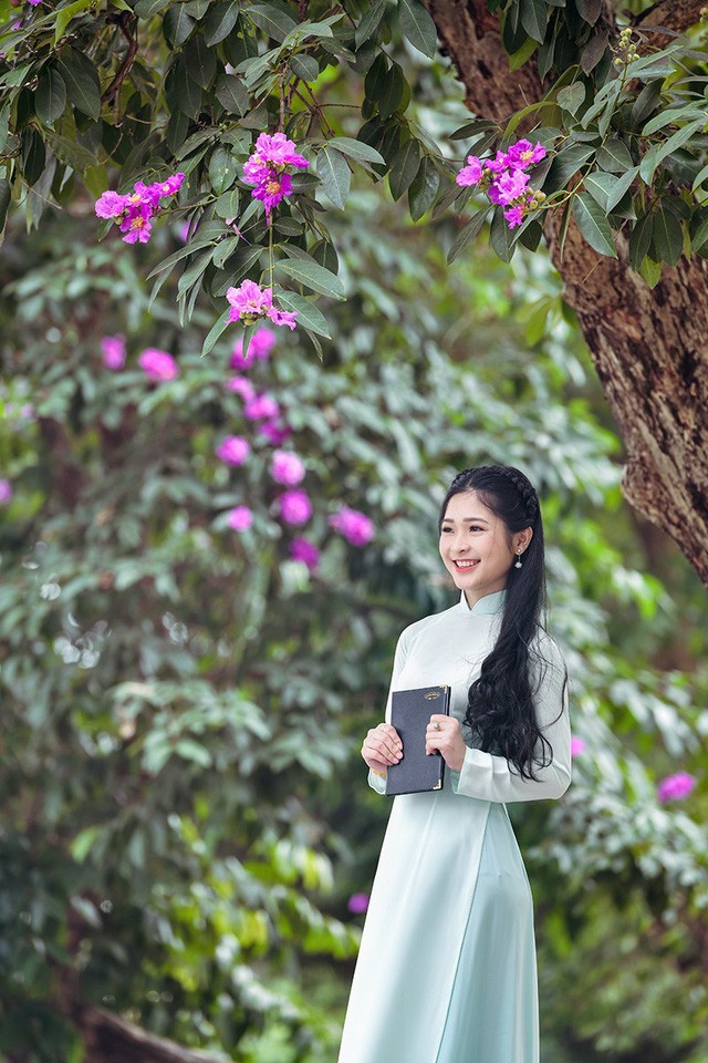 'Hot girl tráng bánh mướt' xứ Nghệ xinh tươi trong bộ ảnh chào Hè - ảnh 4