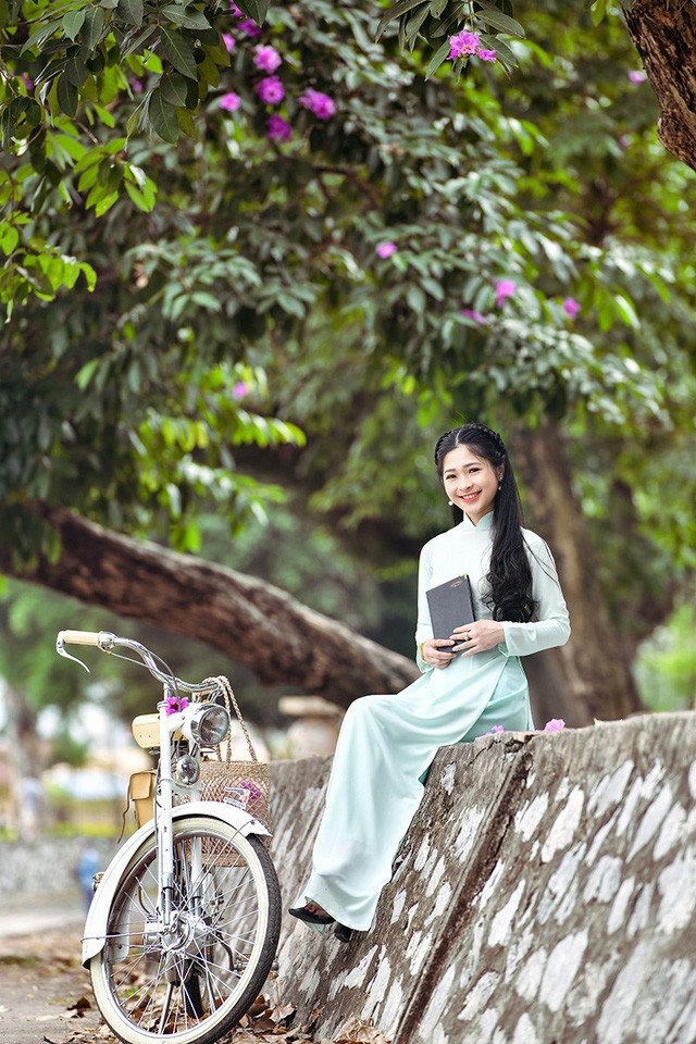 'Hot girl tráng bánh mướt' xứ Nghệ xinh tươi trong bộ ảnh chào Hè - ảnh 5