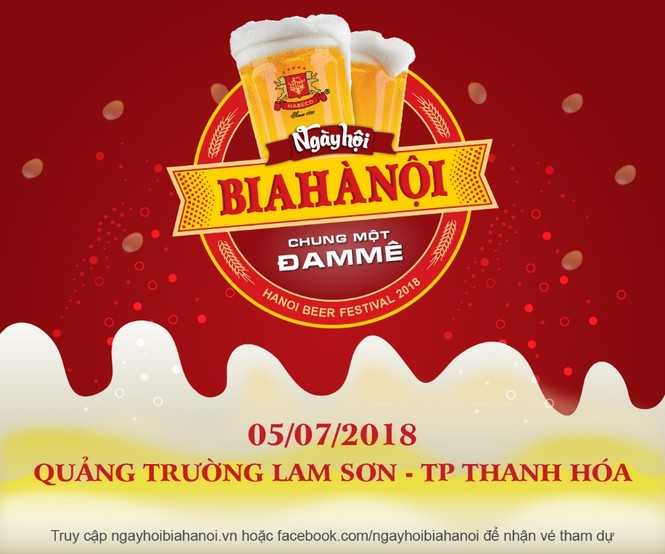 Đổ bộ xứ Thanh, ngày hội Bia Hà Nội “hạ nhiệt” nắng hè - ảnh 1