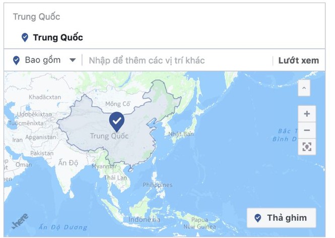 Facebook đã bỏ Trường Sa, Hoàng Sa khỏi bản đồ Trung Quốc - ảnh 1