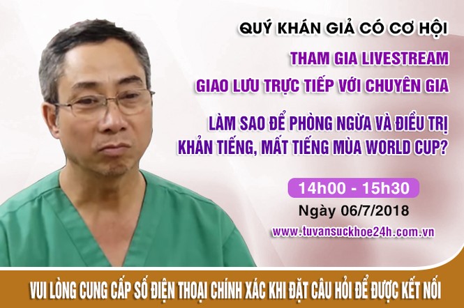 Khản tiếng, mất giọng mùa World Cup, giải pháp là đây! - ảnh 2