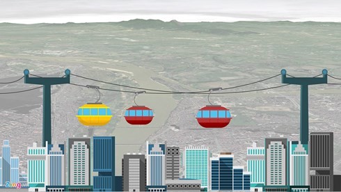 Đề xuất xây cáp treo qua sông Hồng để giảm ùn tắc: Không khả thi - ảnh 2