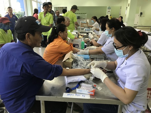VWS chăm lo sức khỏe người lao động - ảnh 2