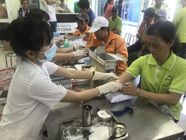 VWS chăm lo sức khỏe người lao động - ảnh 4