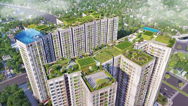 Thiết kế Imperia Sky Garden: Độc đáo và khác biệt - ảnh 1