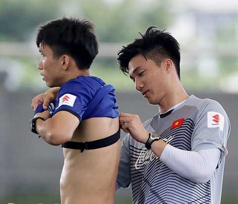 Olympic Việt Nam kiểm tra thể lực bằng thiết bị trị giá 10 tỷ đồng - ảnh 1