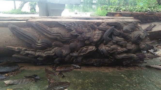 Dỡ đình cổ 300 tuổi, xây đình bê tông mới tinh - ảnh 3