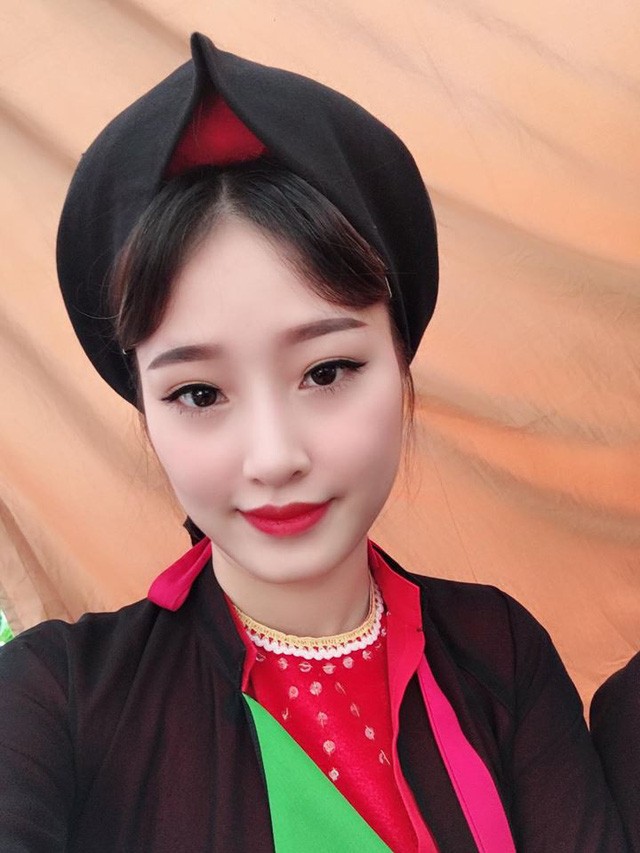 Dàn thiếu nữ Bắc Ninh mặc áo tứ thân tới tấp nhận được lời khen - ảnh 4
