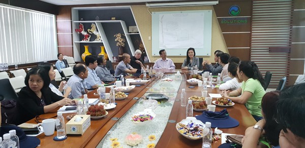 Đoàn bác sĩ ĐH Y khoa Phạm Ngọc Thạch tham quan Đa Phước - ảnh 1