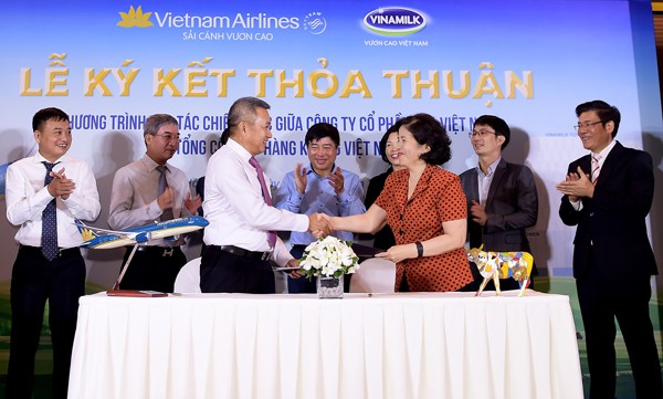 Vietnam Airlines và Vinamilk hợp tác chiến lược - ảnh 3