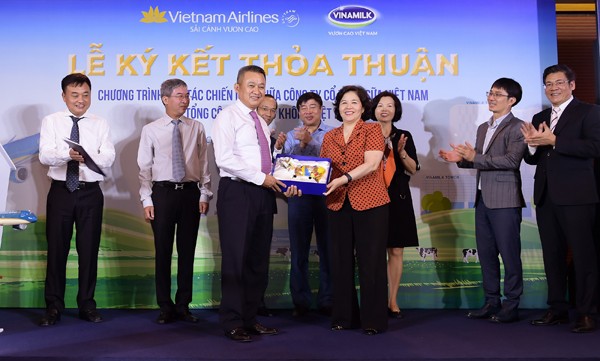 Vietnam Airlines và Vinamilk hợp tác chiến lược - ảnh 5
