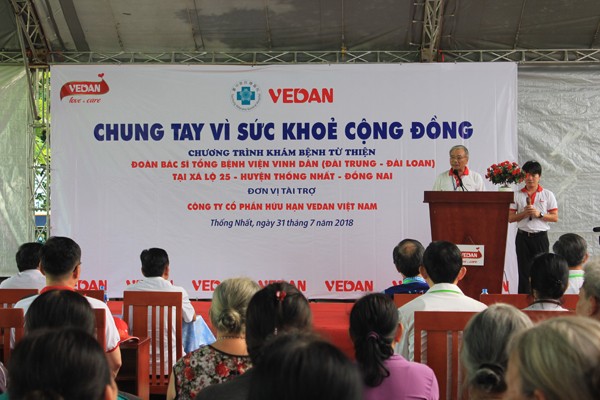 Vedan tổ chức khám chữa bệnh miễn phí cho bà con tỉnh Đồng Nai - ảnh 2