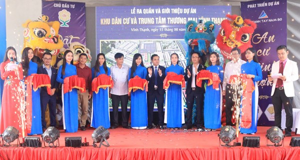 Lễ ra quân dự án khu dân cư và Trung tâm thương mại Vĩnh Thạnh - ảnh 2