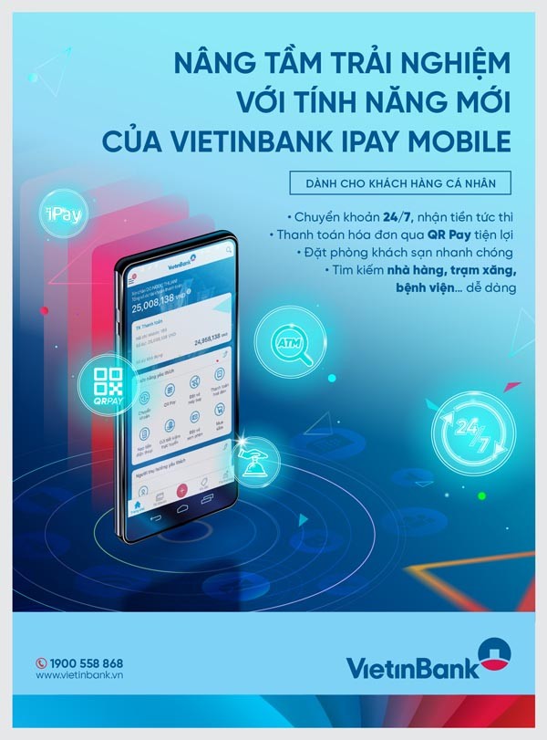 Những tính năng hấp dẫn của VietinBank iPay Mobile phiên bản 4.0.8 - ảnh 1