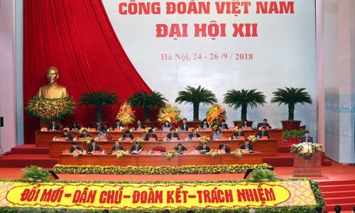 Hình ảnh Khai mạc Đại hội Công đoàn Việt Nam lần thứ XII - ảnh 1