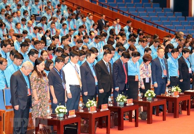 Hình ảnh Khai mạc Đại hội Công đoàn Việt Nam lần thứ XII - ảnh 4