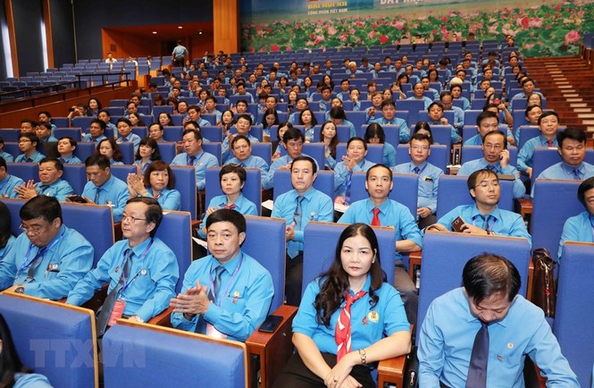 Hình ảnh Khai mạc Đại hội Công đoàn Việt Nam lần thứ XII - ảnh 7