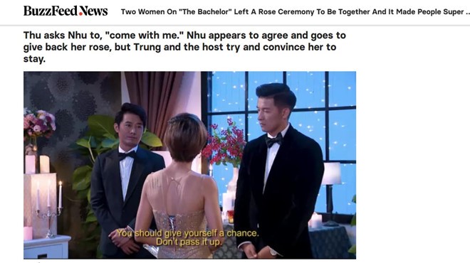 Báo quốc tế rầm rộ đưa tin 2 cô gái tỏ tình tại show truyền hình Việt - ảnh 2