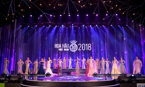 Nhìn lại những sân khấu hoành tráng của Hoa hậu Việt Nam 2018 - ảnh 1