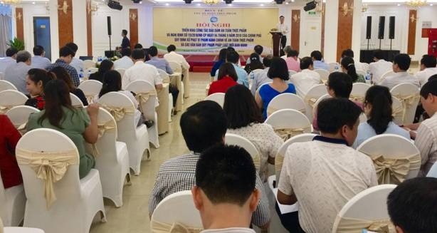 Vĩnh Phúc: Hội nghị triển khai công tác bảo đảm ATTP - ảnh 1