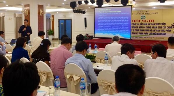 Vĩnh Phúc: Hội nghị triển khai công tác bảo đảm ATTP - ảnh 2