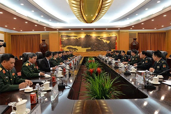 Bộ trưởng Quốc phòng Việt Nam - Trung Quốc hội đàm - ảnh 2