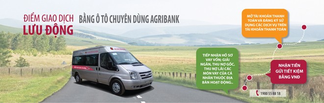 Agribank tiếp tục triển khai Điểm giao dịch lưu động đợt 2 giai đoạn I - ảnh 1