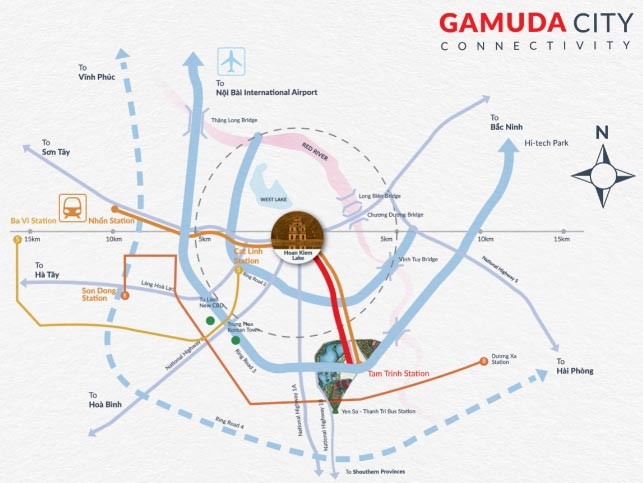 Quy hoạch hạ tầng phía Nam sắp hoàn thiện, Gamuda Gardens gia tăng giá - ảnh 1