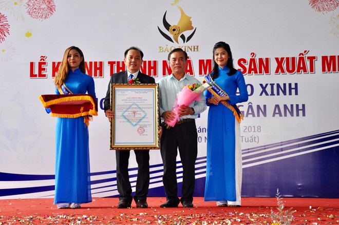 Lễ khánh thành Nhà máy sản xuất Mỹ phẩm đạt chuẩn Ngân Anh - Bảo Xinh - ảnh 3