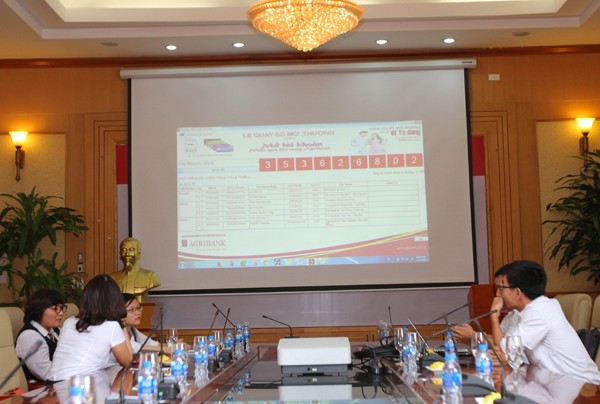Kết quả đợt I chương trình khuyến mại mở tài khoản của Agribank - ảnh 2
