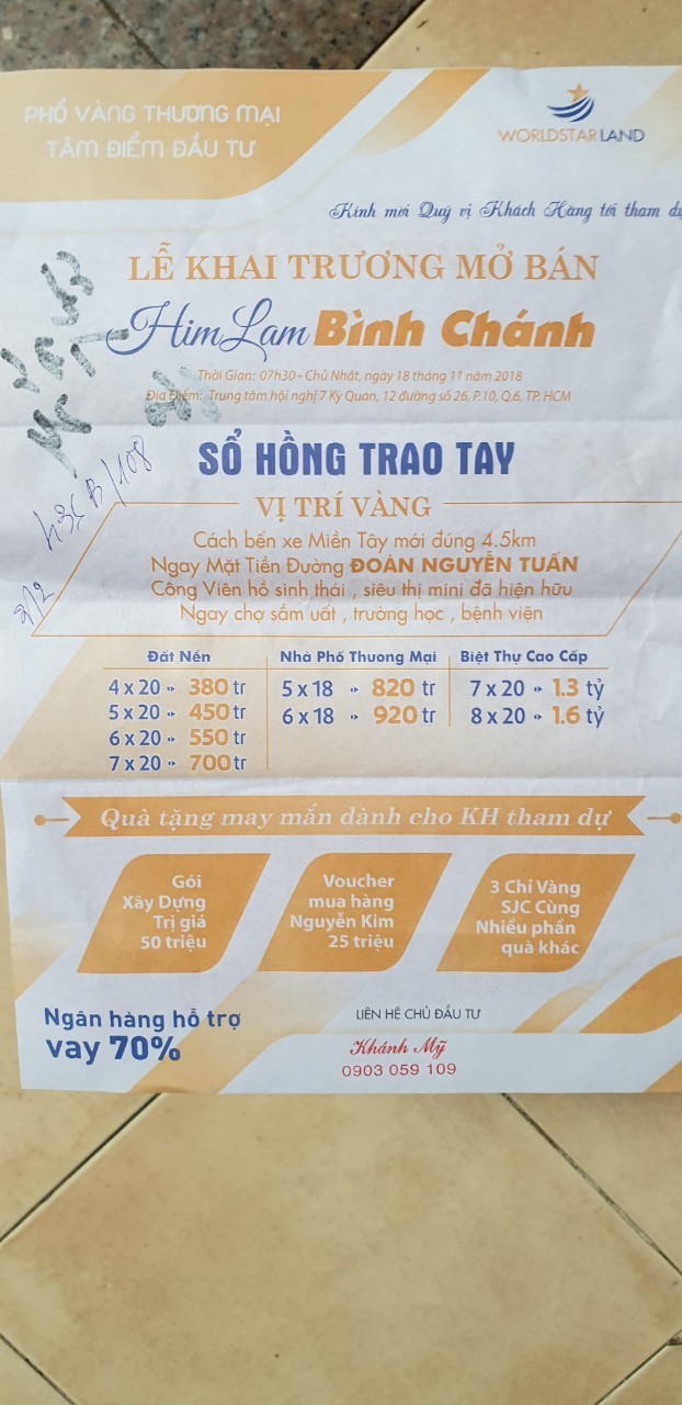 Có hiện tượng mạo danh Him Lam mở bán dự án ‘Him Lam Bình Chánh’ - ảnh 1