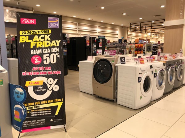 3 điểm bỏ lỡ sẽ tiếc tại Aeon Black Friday 2018 - ảnh 2