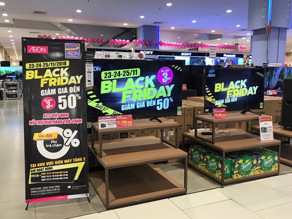 3 điểm bỏ lỡ sẽ tiếc tại Aeon Black Friday 2018 - ảnh 4