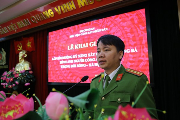 Kỹ năng xây dựng và quảng bá hình ảnh người chiến sỹ công an - ảnh 1