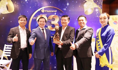 Vietravel lần thứ 2 nhận danh hiệu World’s Leading Group Tour Operator - ảnh 1