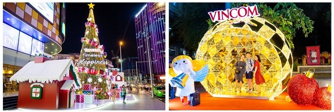 61 trung tâm thương mại Vincom rực rỡ đón Giáng Sinh sớm - ảnh 3