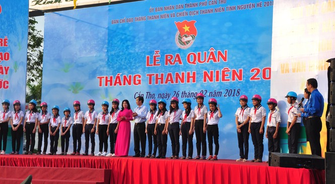 Cần Thơ ra quân Tháng Thanh niên 2018 - ảnh 2