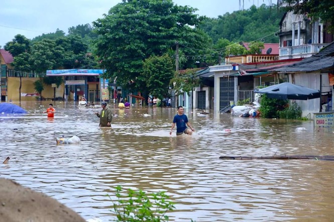 Sập 2 cầu treo ở Quan Hóa - ảnh 4