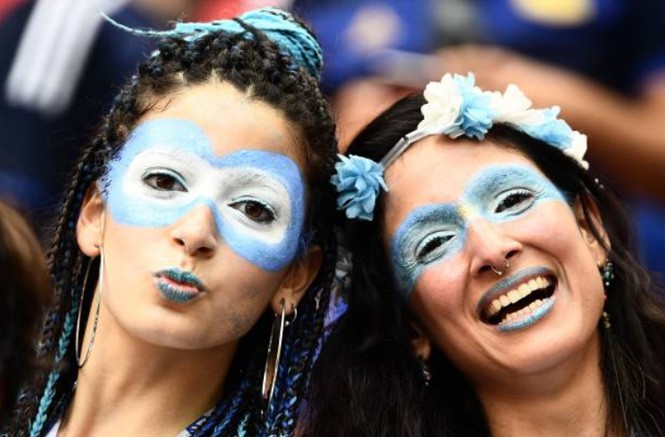 ‘Mãn nhãn’ trước nhan sắc mỹ miều của dàn mỹ nữ tuyển Pháp và Argentina - ảnh 7